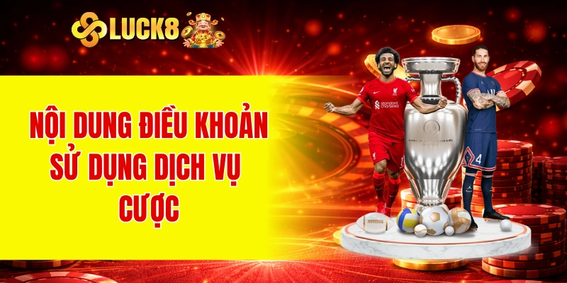 Nội dung điều khoản sử dụng dịch vụ cược